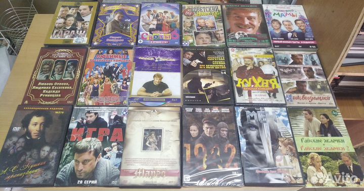 Dvd диски с лучшими российскими фильмами и сериалы
