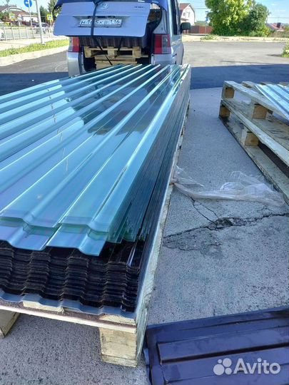Профлист пэт С10 с завода пласт. a-2509 (опт)