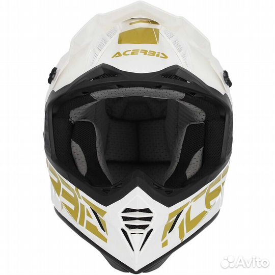 Acerbis X-track 2206 White Gold Moto Cross Мотошле