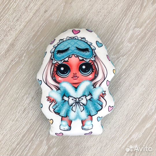 Плюшевая девочка-обнимашка