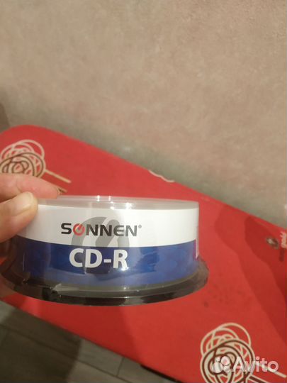 Диск для записи CD R, 25 штук,новые в упаковке