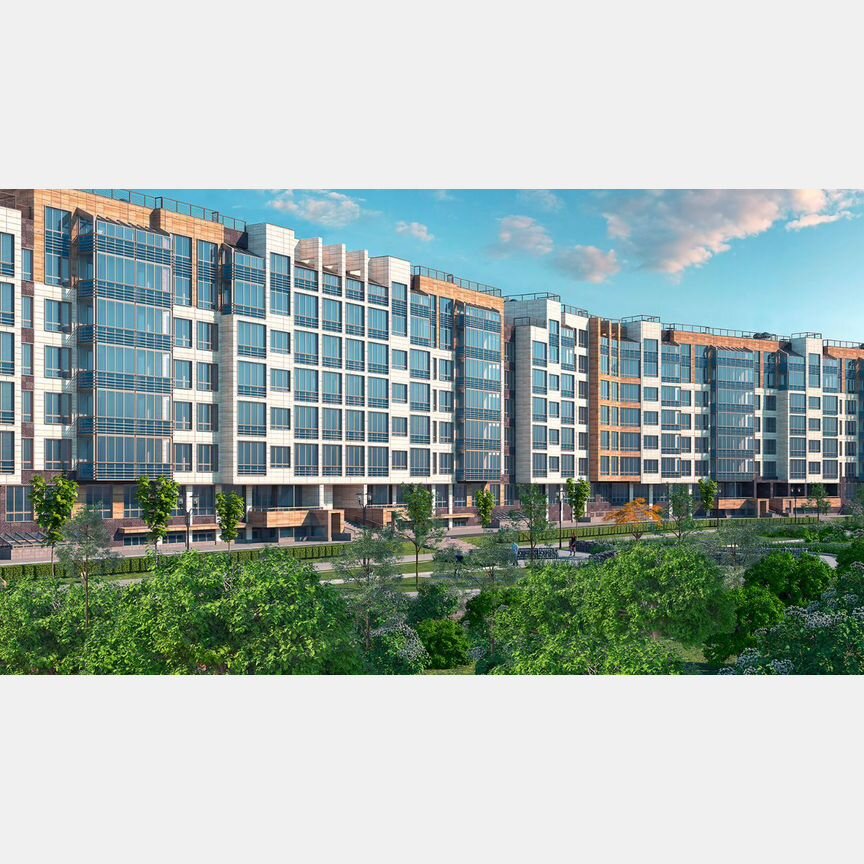 2-к. квартира, 58,3 м², 6/7 эт.