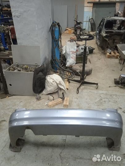 Бампер задний Chevrolet Lanos