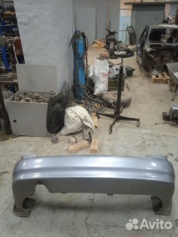 Бампер задний Chevrolet Lanos