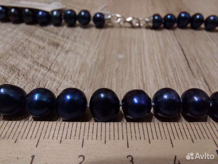 Бусы колье жемчуг 45 см