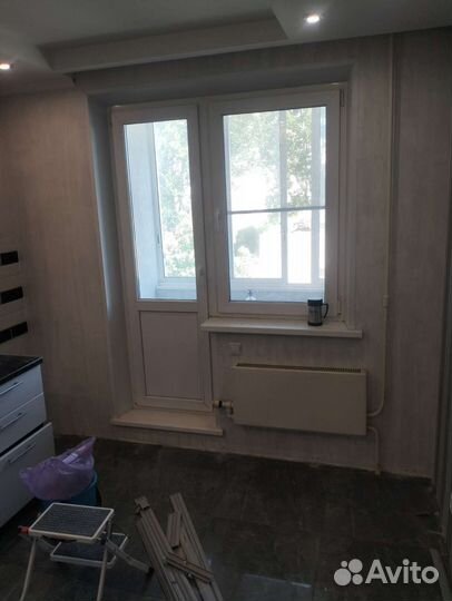 Дверь пластиковая пвх балконная бу