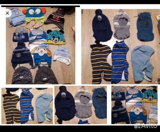 Шапки, Шлемы на все сезоны от 2 до6 лет. Пушкин