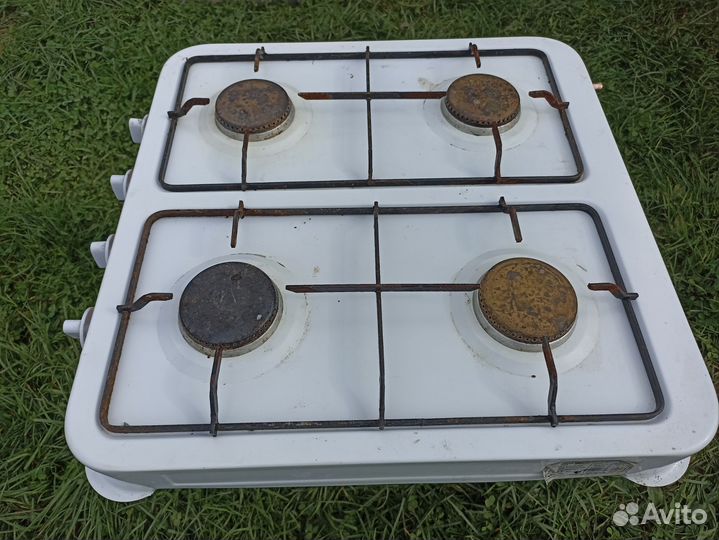Настольная газовая плита 4 конфорки бу
