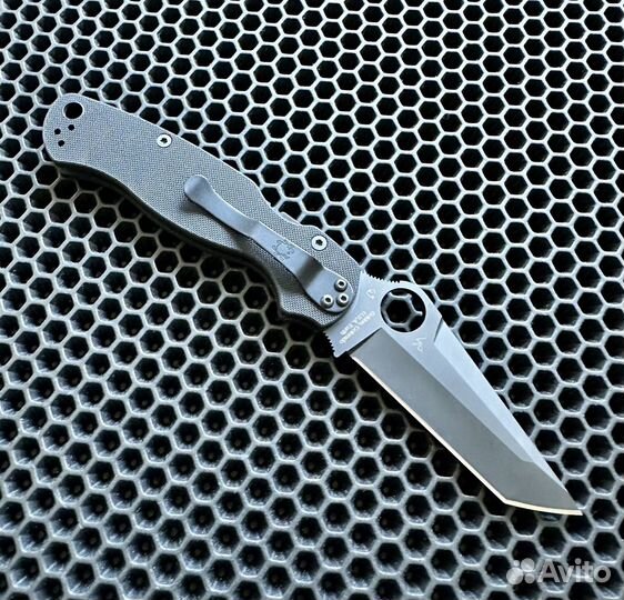 Spyderco paramilitary 2 tanto black