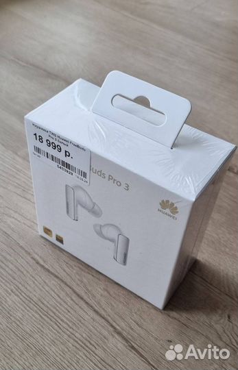 Новые беспроводные наушники Huawei freebuds pro 3