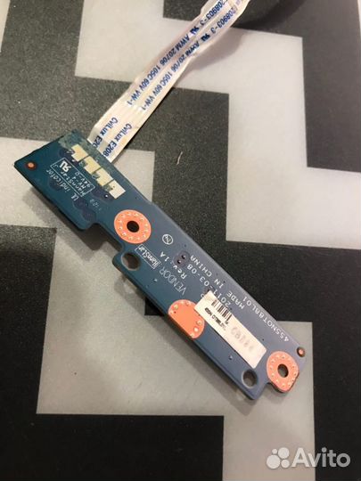 Кнопка питания (включения) Media LED Asus K43T