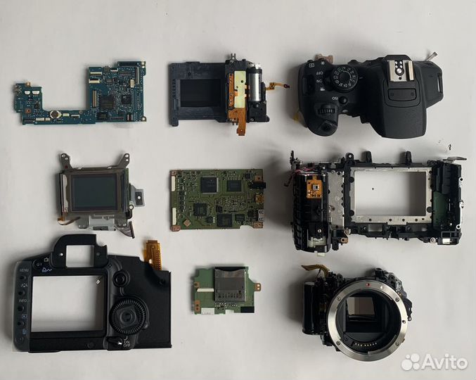 Запчасти для фотоаппаратов Canon