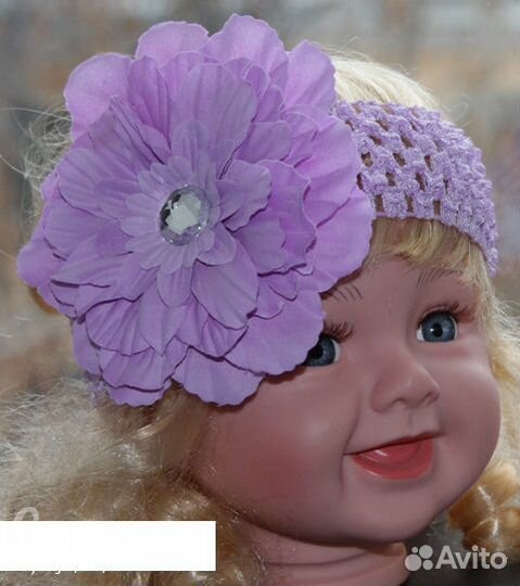 Новые повязки с цветами пионы