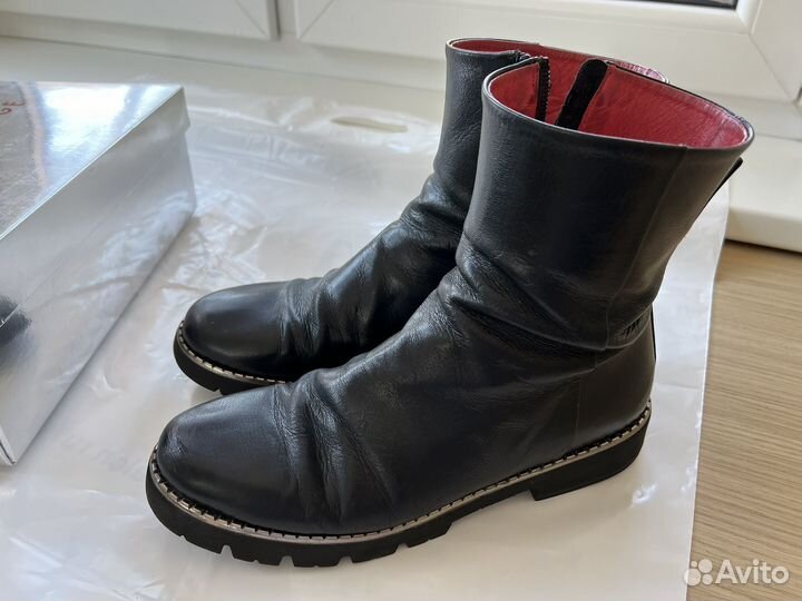 Сапоги женские натуральная кожа 38 размер