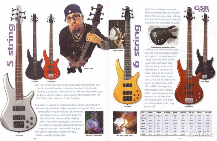 Бас-гитара Ibanez SR-885BK