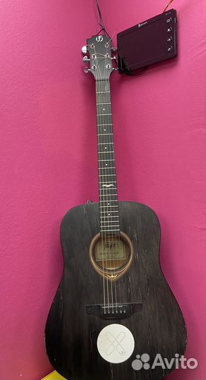 Элекроакустика гитара Flight D-145E BK