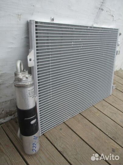 Радиатор кондиционера с ресивером Renault Logan 1