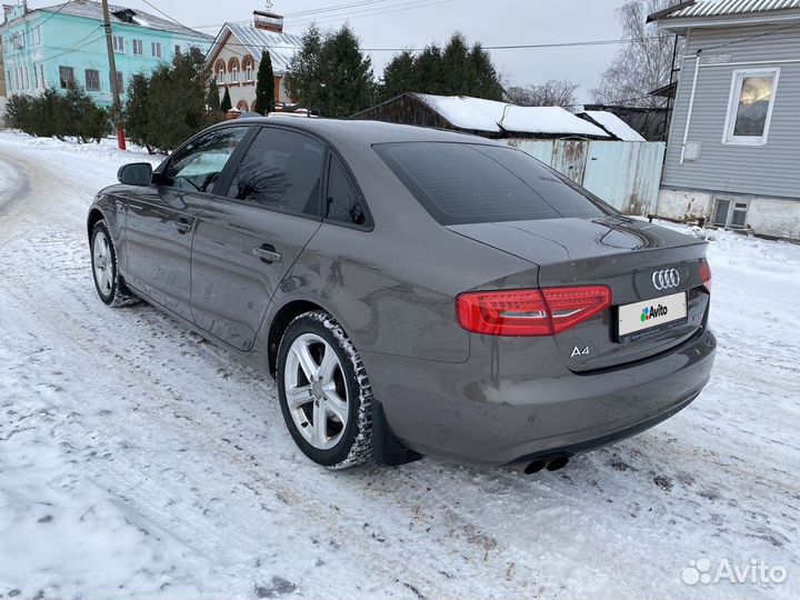 Audi A4 1.8 CVT, 2014, 102 700 км