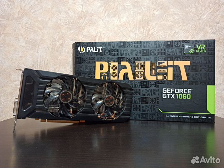 Видеокарта Palit GTX 1060 6 GB