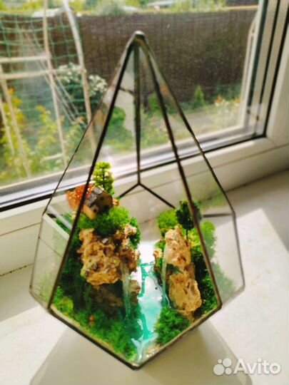 Моссариум в форме капля