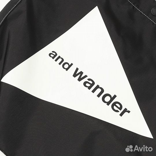 And Wander Cordura Logo Tote Bag Сумка