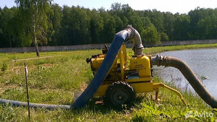 Водопонижение, откачка, мотопомпы Петушки