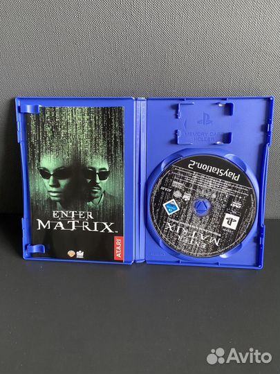 PS2 Enter The Matrix лицензия