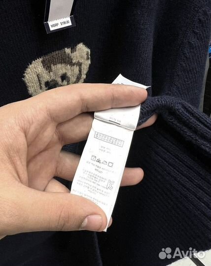 Ralph lauren свитер мужской с мишкой