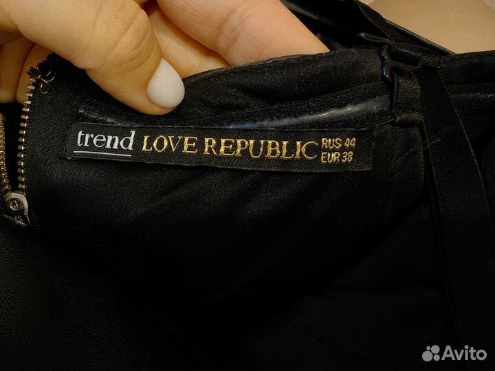 Платье чёрное