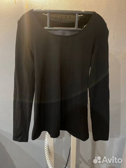 Лонгслив черный