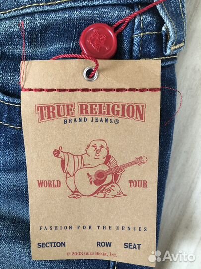 Джинсы true religion