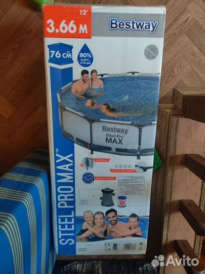 Бассейн каркасный Bestway 366x76 см