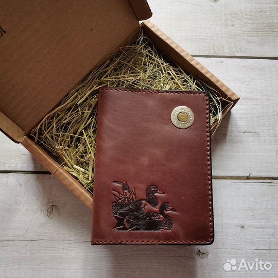 Обложка на паспорт охота