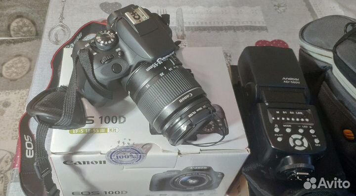 Зеркальный фотоаппарат Canon EOS 100D