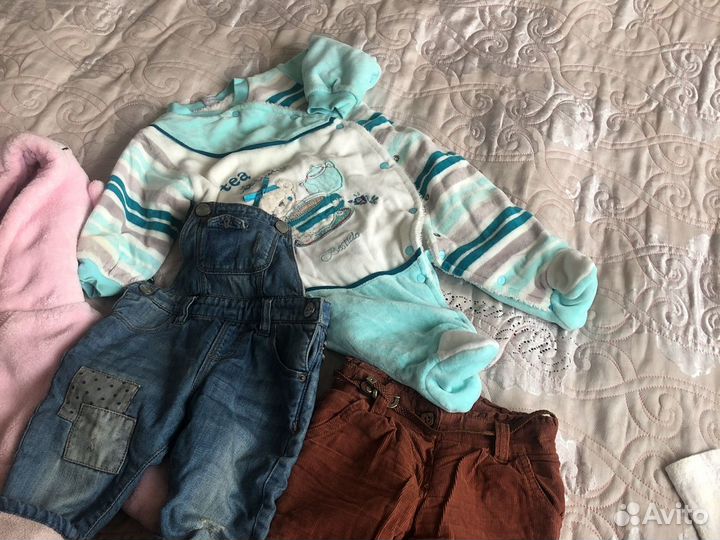 Детская одежда для девочек пакетом на 6месяцев
