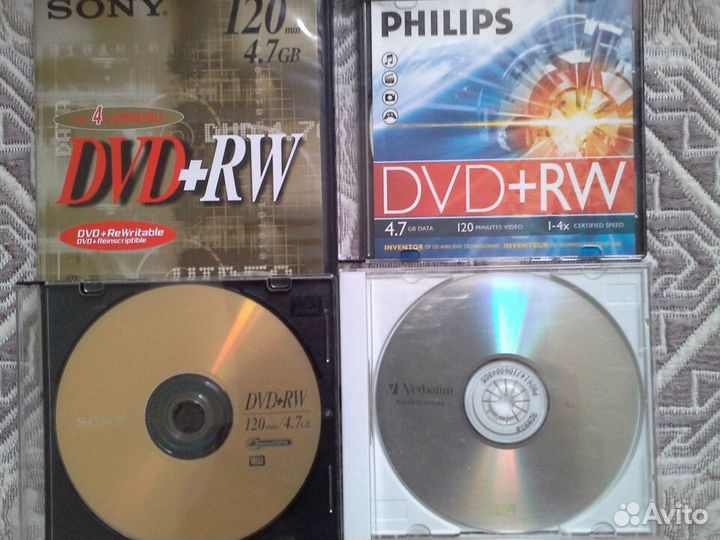 Диски DVD RW