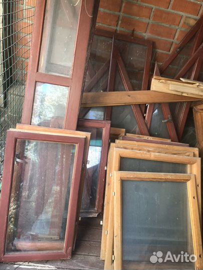 Оконные деревянные рамы