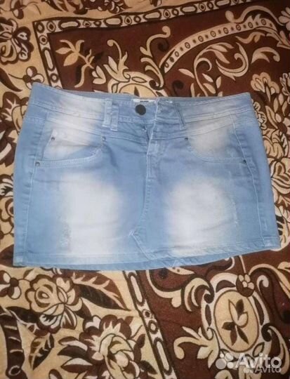 Джинсовая юбка