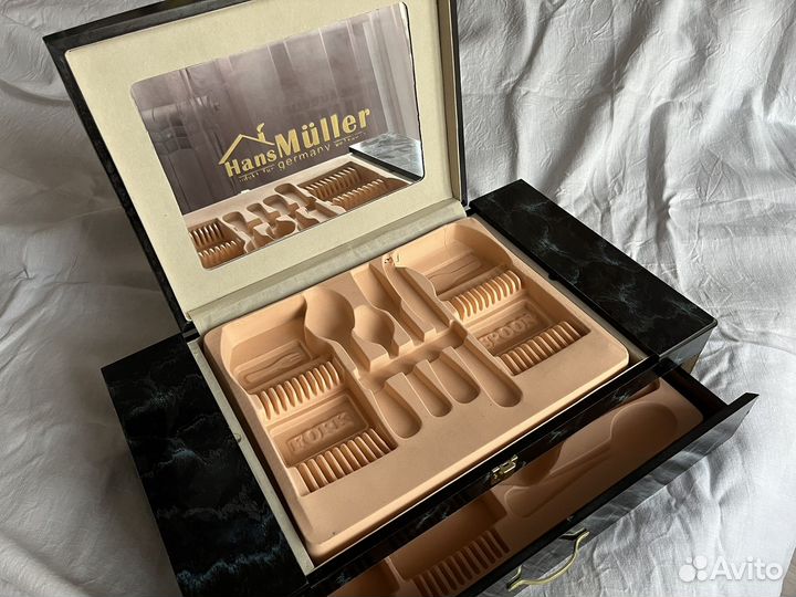 Ящик для столовых приборов кейс подарочный