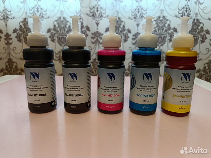 Чернила NV Print INK100 для принтеров Epson