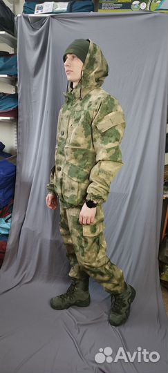 Костюм горка демисезонная мох
