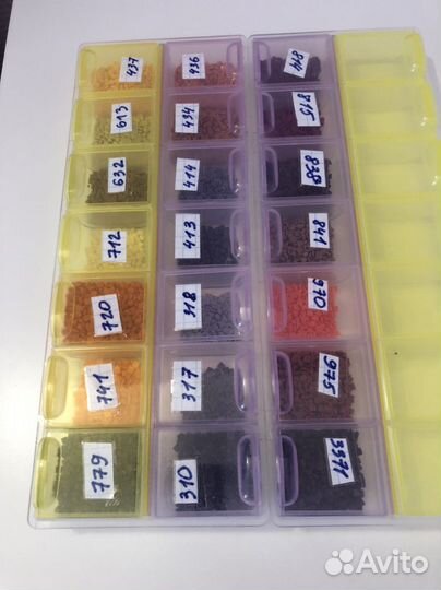 Мозайка алмазная остатки