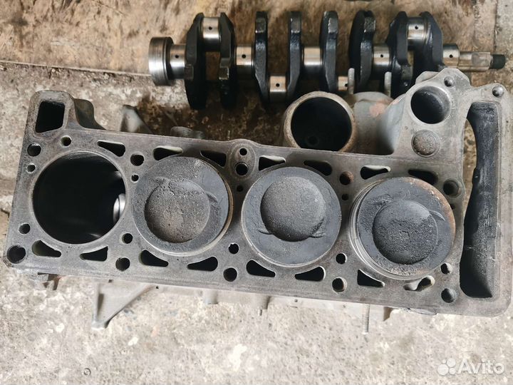 Двигатель ваз 21213 в разборе