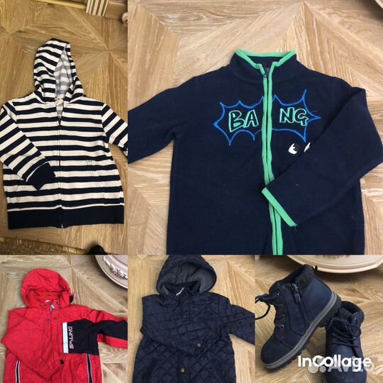 Детские вещи пакетом по возрасту