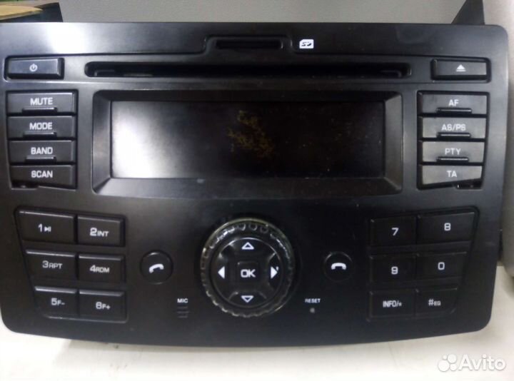 Штатная магнитола приора и рамка