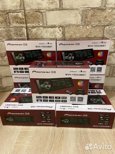 Автомагнитола pioneer с bluetooth