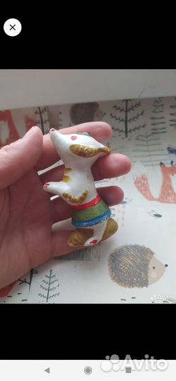 Ёлочная игрушка лиса