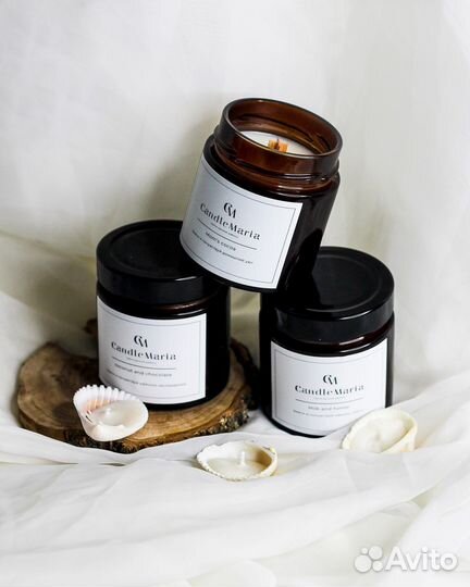 Свечи восковые ручной работы