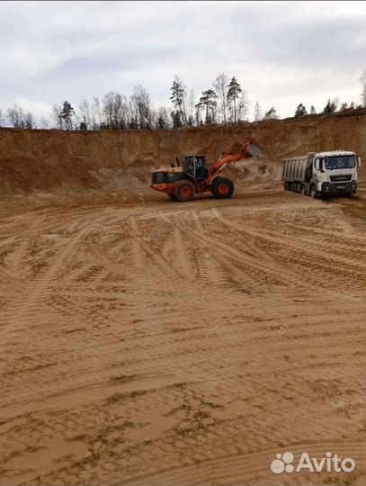 Песок щебень доставка