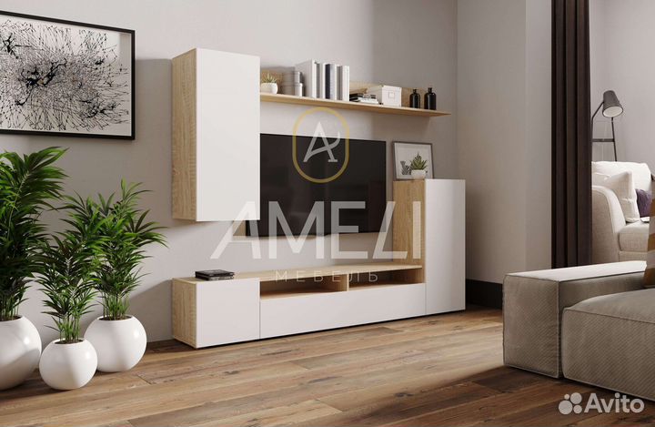 Модульная стенка в гостиную